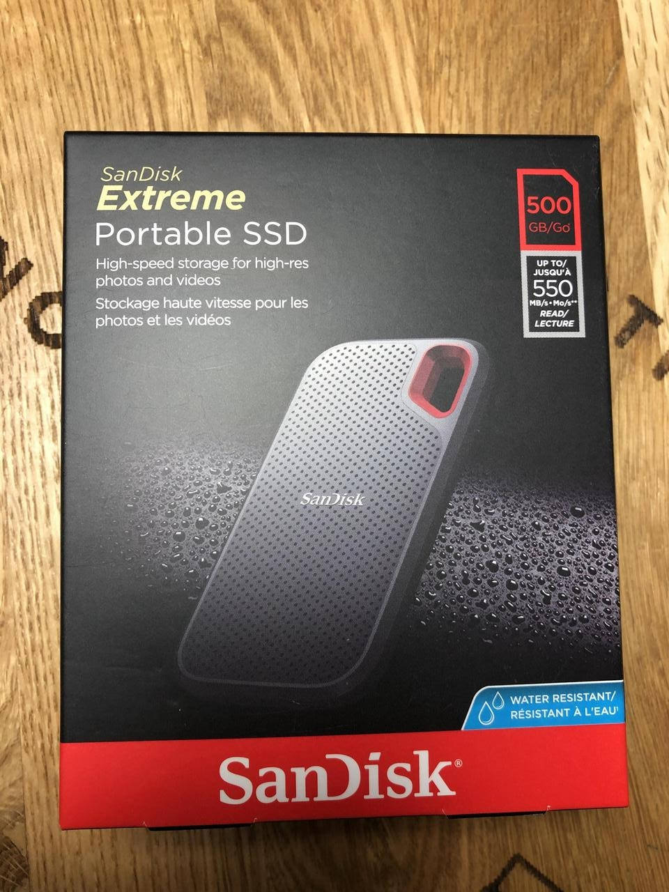 

SSD накопичувач SanDisk Extreme 500 GB (SDSSDE60-500G-G25) USB-C NEW