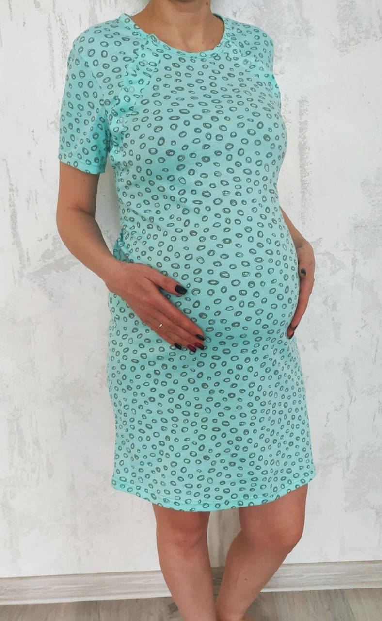 

Ночная сорочка для кормления и будущих мам 3308