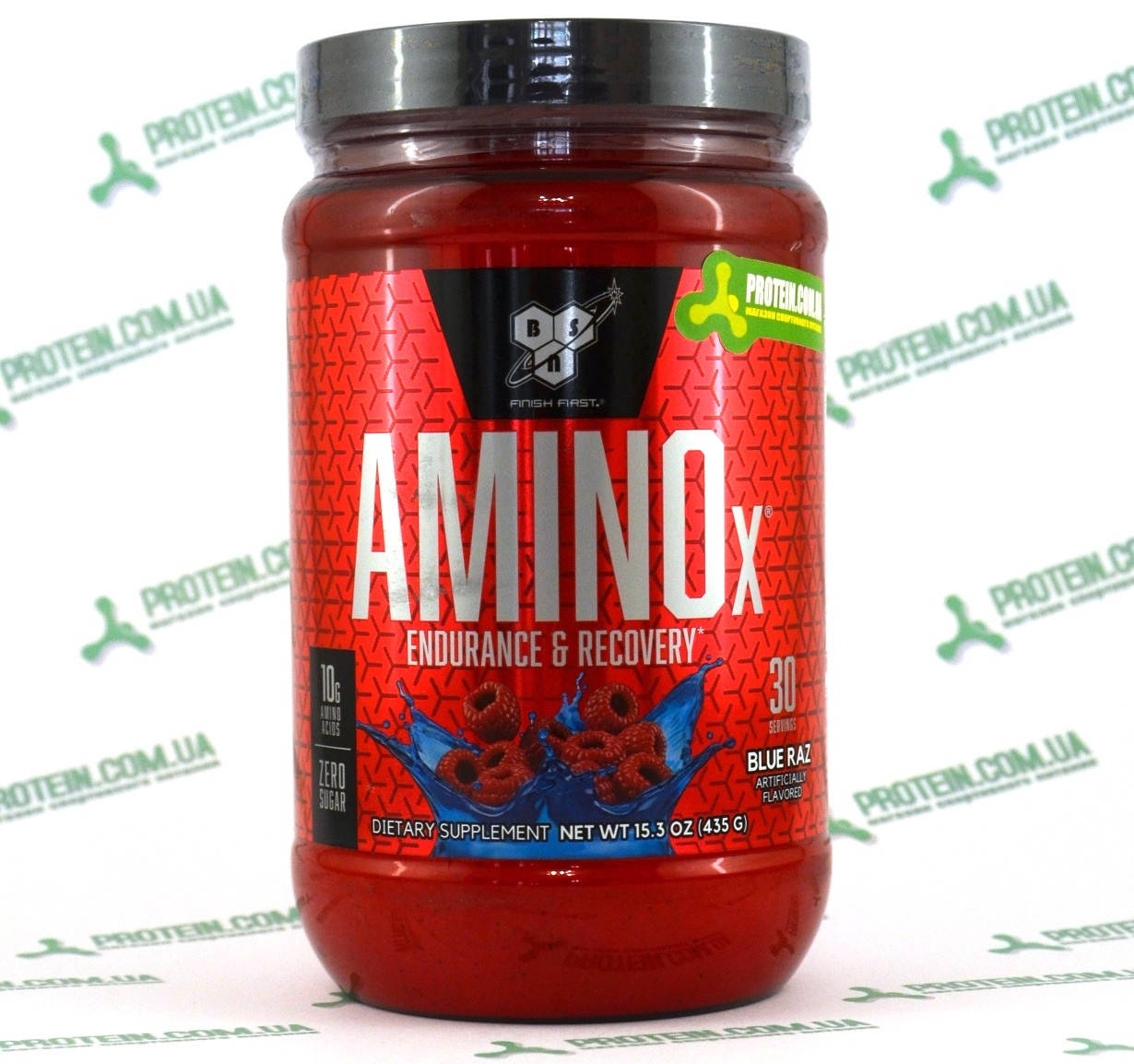 

Аминокислоты USA ORIGINAL!!! BSN Amino X 435 г Blue Raz Ежевика