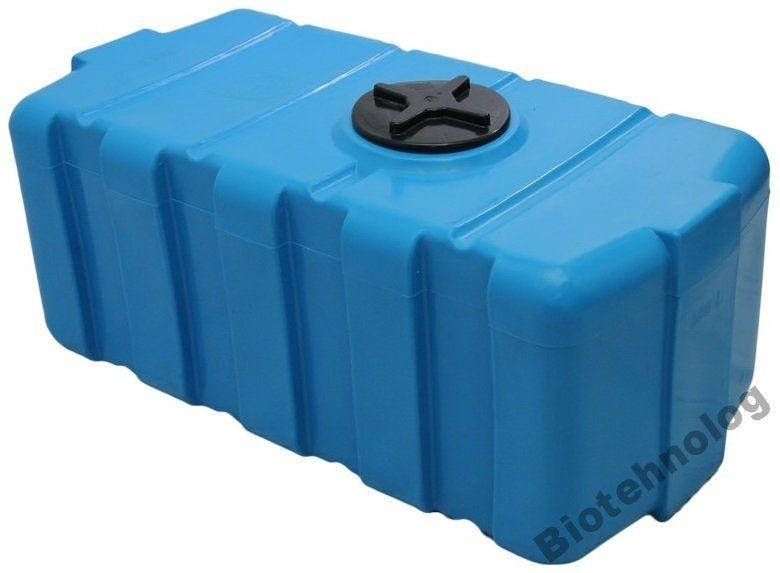 

Бак, бочка, емкость 300 литров пищевая прямоугольная, крышка d 22 см SG