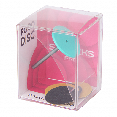 

Педикюрный диск пластиковый Pododisc Staleks Pro M (20 мм) с файлами 180 грит (5 шт) PPDset-20