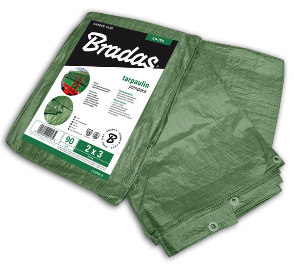 

Тент усиленный GREEN 90 г/м² 4х6м, PL904/6, Зелёный