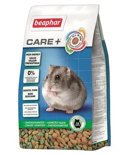 

Корм для джунгарских хомяков Beaphar Care+ 700 г