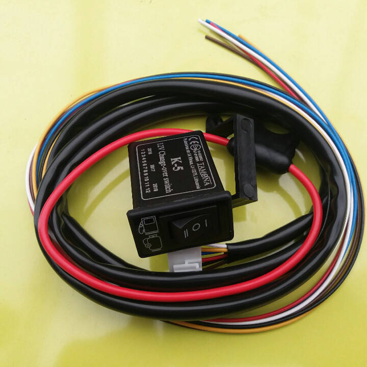 

Кнопка переключения карбюраторная Tegas K-5 (на 6 контактов)