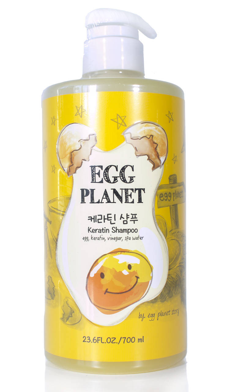 

Кератиновый шампунь с яйцом для поврежденных волос Daeng Gi Meo Ri EGG PLANET Keratin Shampoo 700 мл