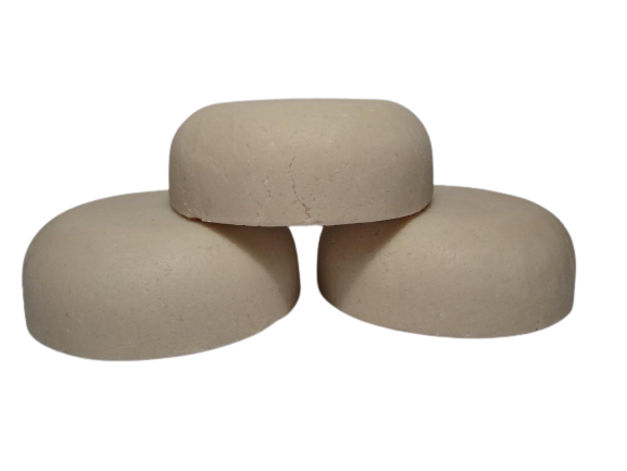 

Твердый шампунь с белой глиной для всех типов волос 100 г