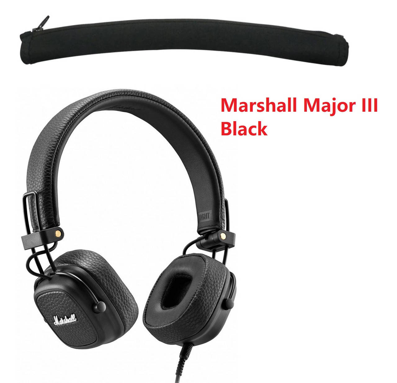 

Накладка амбушюры для наушников MARSHALL Major III 3 Цвет черный Black