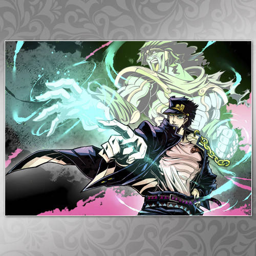 

Плакат Аниме JoJo's Bizarre Adventure 02