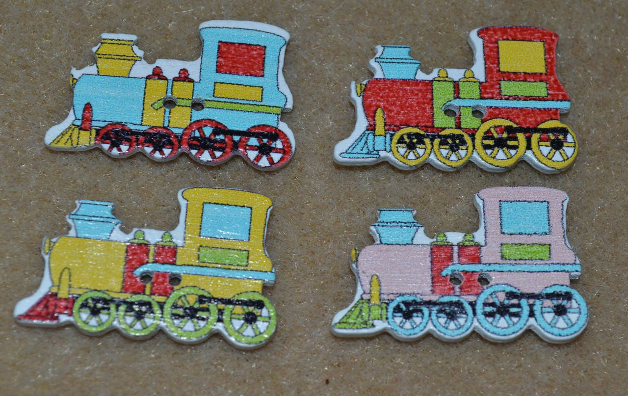 

пуговица поезд