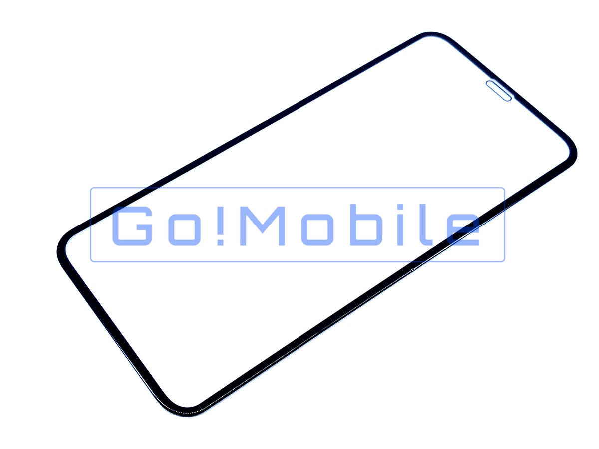

Стекло защитное для iPhone X, iPhone XS, iPhone 11 Pro 5D черное, Черный