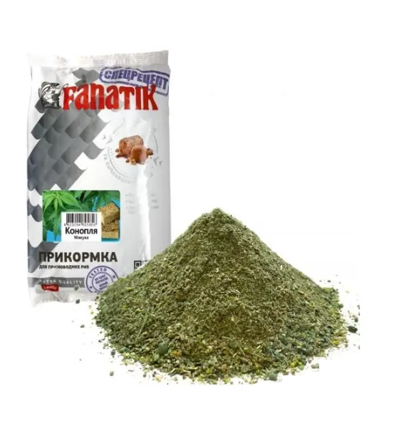 

Прикормка Fanatik Конопля Макуха, 1 кг