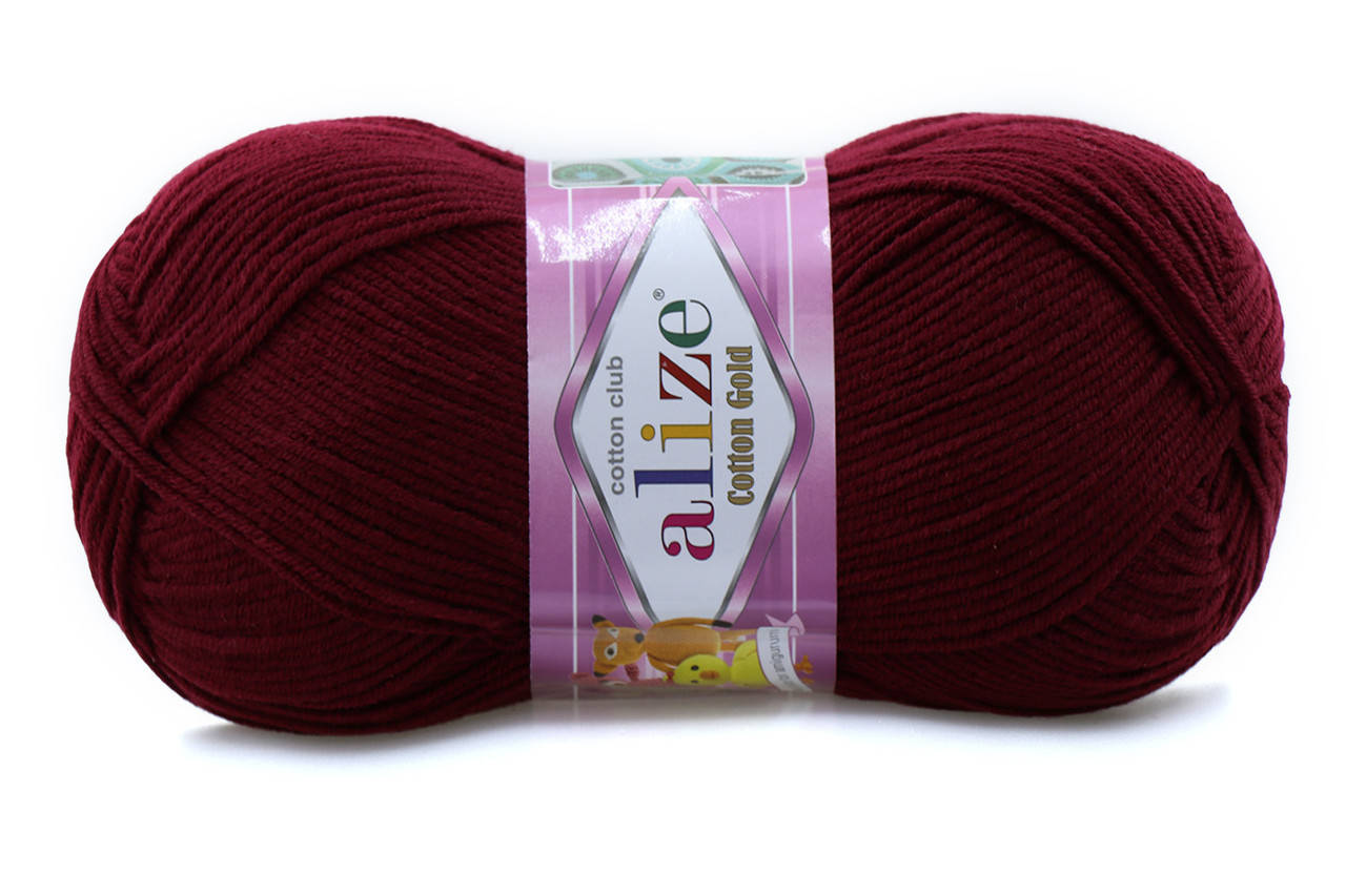 

Alize Cotton Gold, Бордовый №57