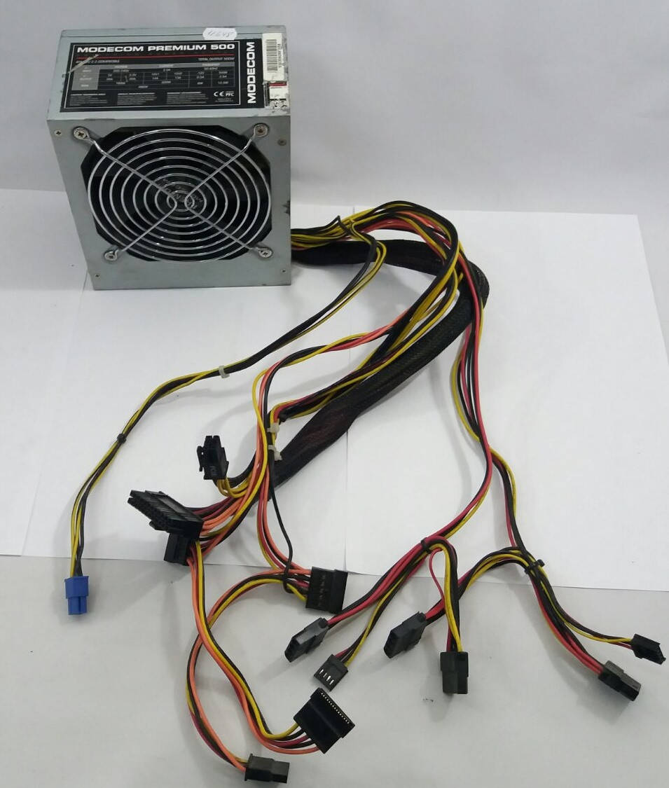 

Блок питания ATX 500W Modecom Premium 500