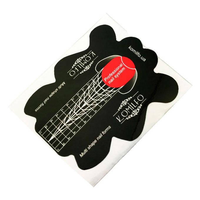 

Komilfo Multi Shape Nail Forms (1 шт) — мультифункциональные формы для наращивания