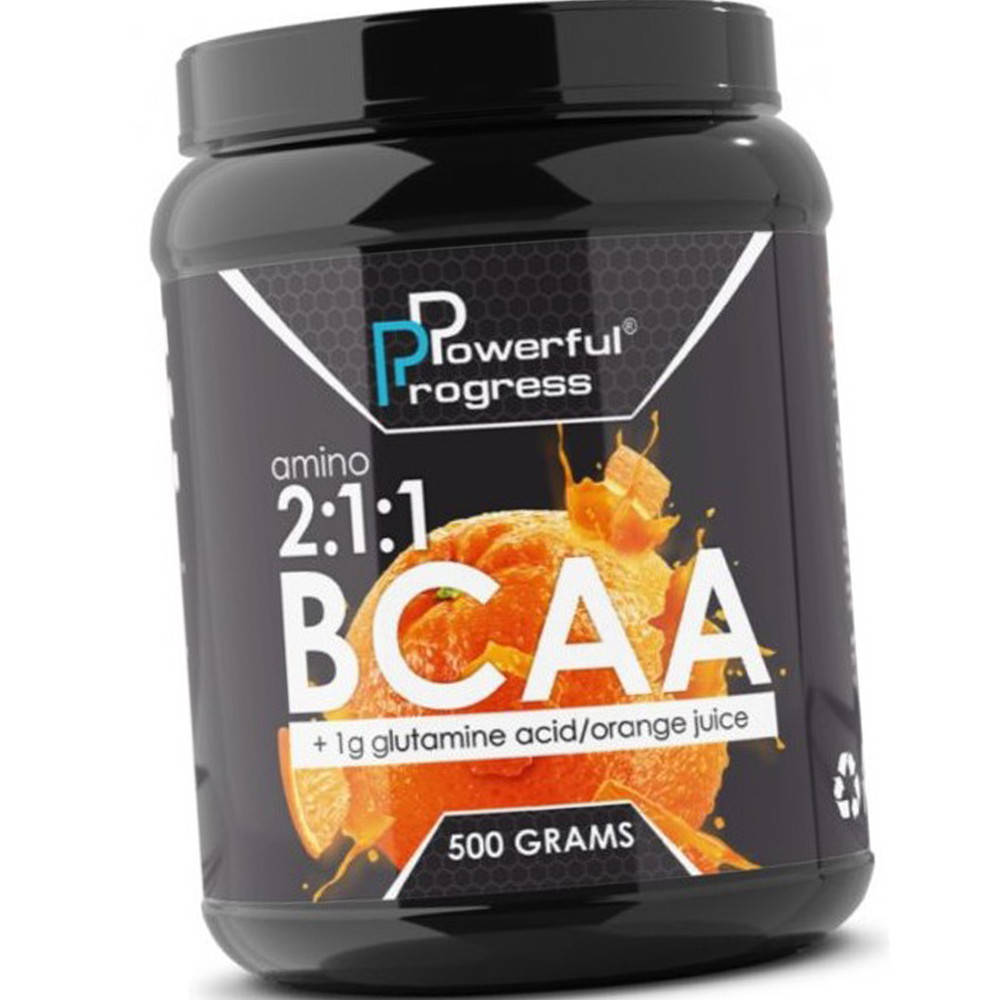 

Аминокислоты BCAA Бсаа Powerful Progress BCAA 2:1:1 500 г