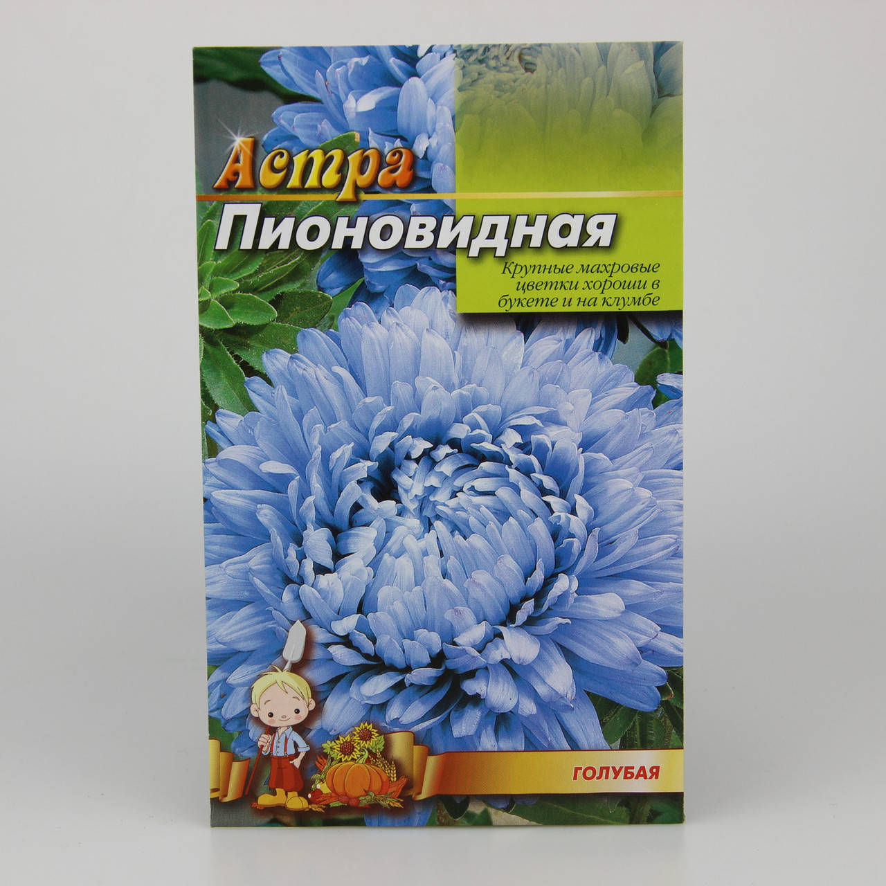

Астра пионовидная Голубая фермерский пакет, Голубой
