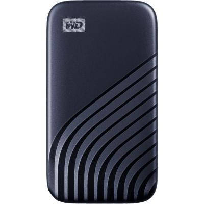 

Накопитель SSD USB 3.2 500GB WD (WDBAGF5000ABL-WESN), Черный