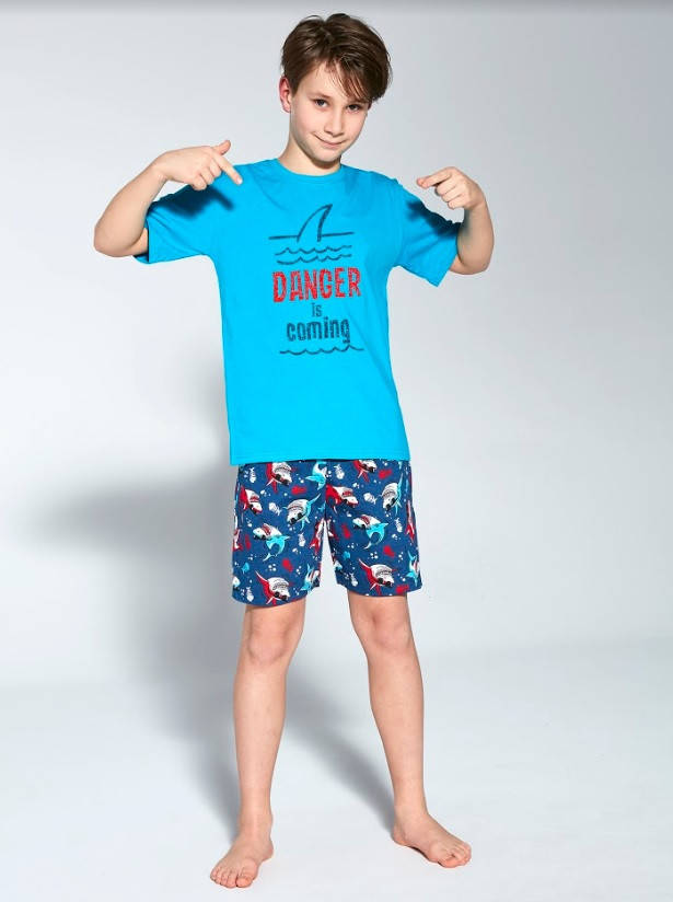 

Подростковая пижама CORNETTE KY-790/94 DANGER, 100 % хлопок, размер 134-140, 146-152,158-164, Бирюзовый