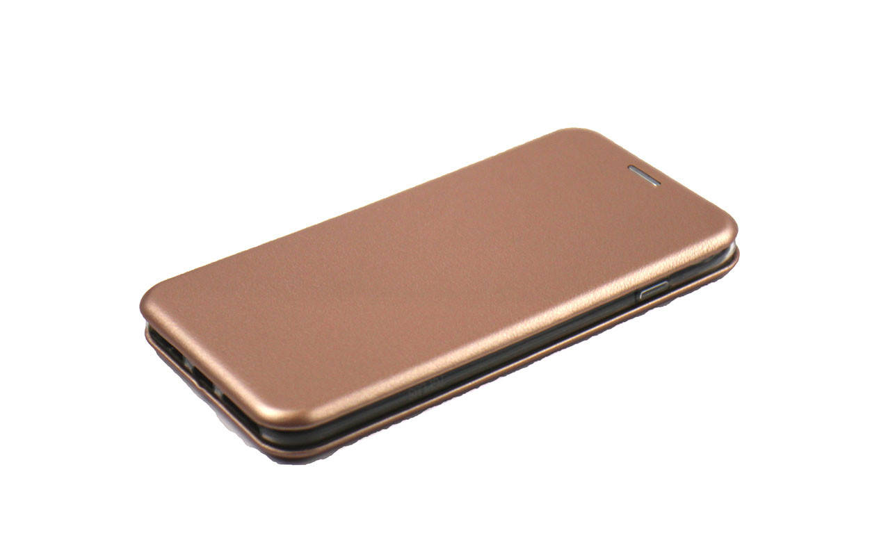 

Чехол-книжка для iPhone 7 Plus / 8 Plus кожаный Розово-золотой, Розовое золото