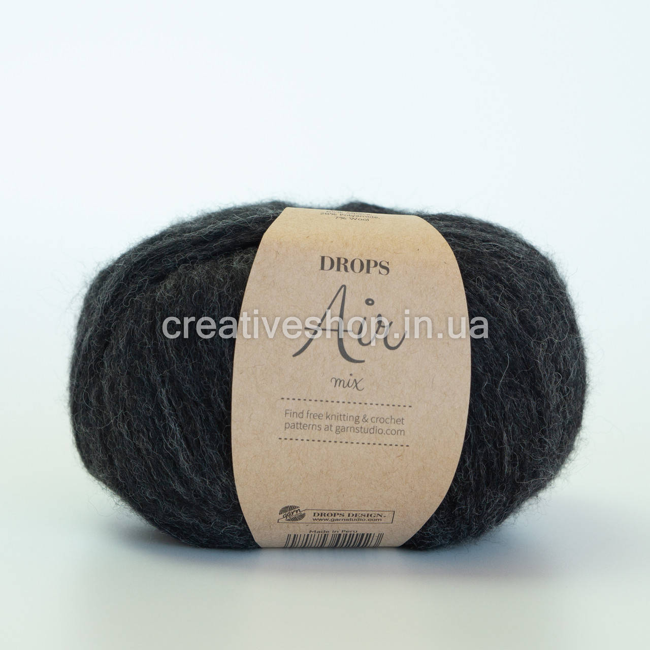 

Пряжа Drops Air Mix (цвет 06 anthracite)