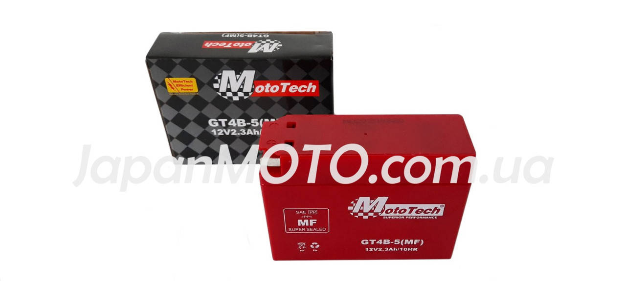 

Аккумулятор 2,3A 12V YAMAHA/SUZUKI (GT4B-5) Mototech