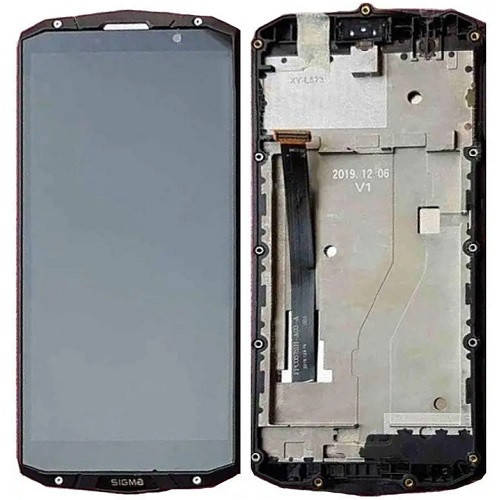 

Дисплей модуль Sigma X-treme PQ54 в сборе с сенсором и рамкой Черный Оригинал