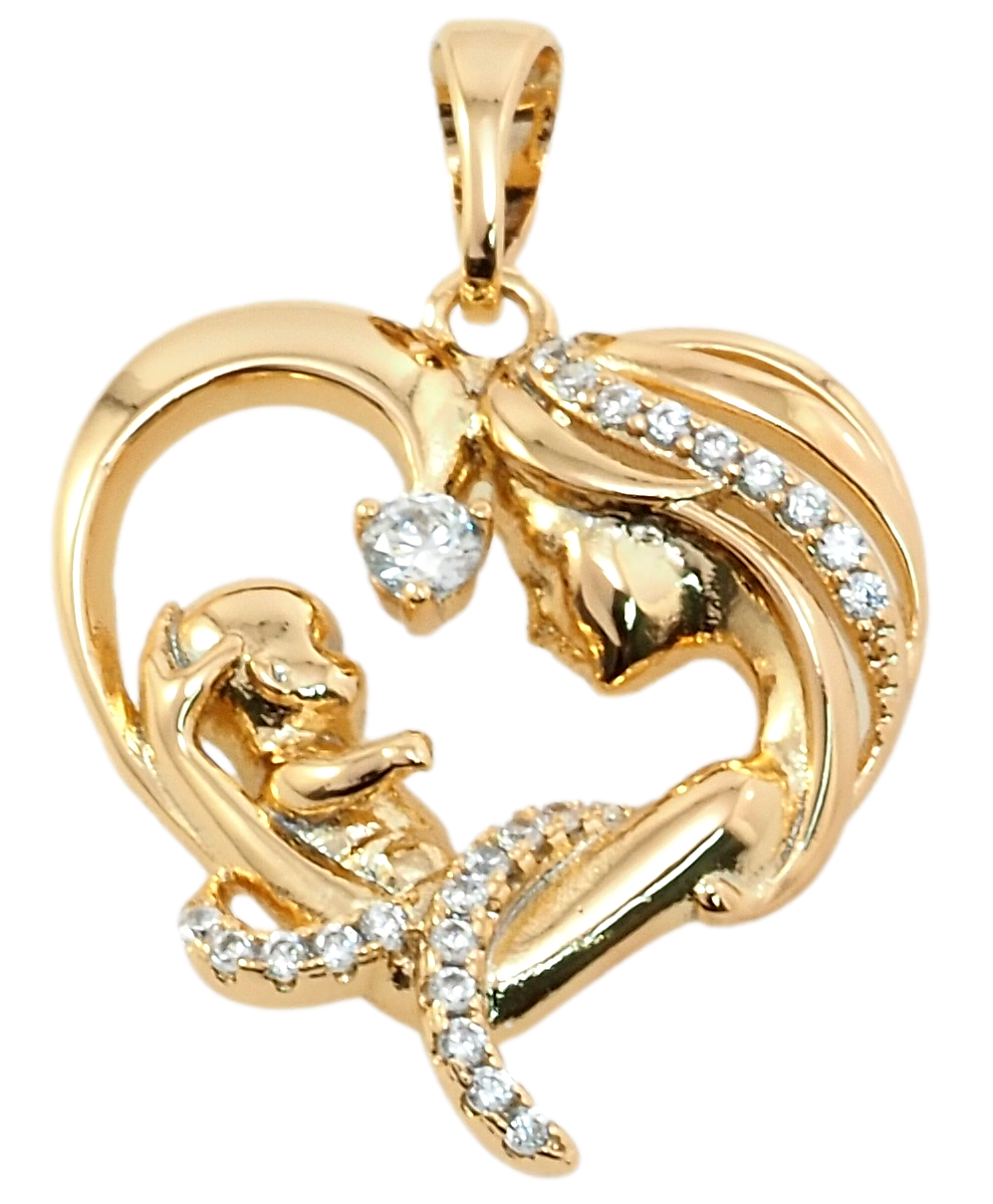 

Кулон Xuping Позолота 18K "Радость материнства" для цепочки до 5мм