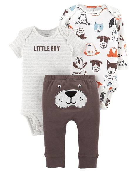 

Разм. 24м. Комплект тройка коттон Собачка Carters Картерс. В наличии.