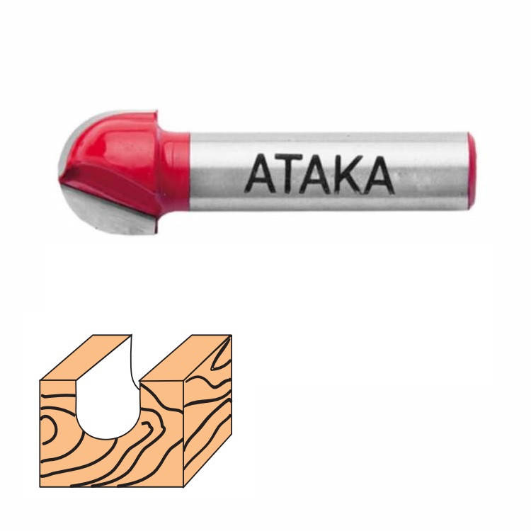 

Фреза пазовая галтельная АТАКА R9,5 12х19,0х12,7 мм (402190)