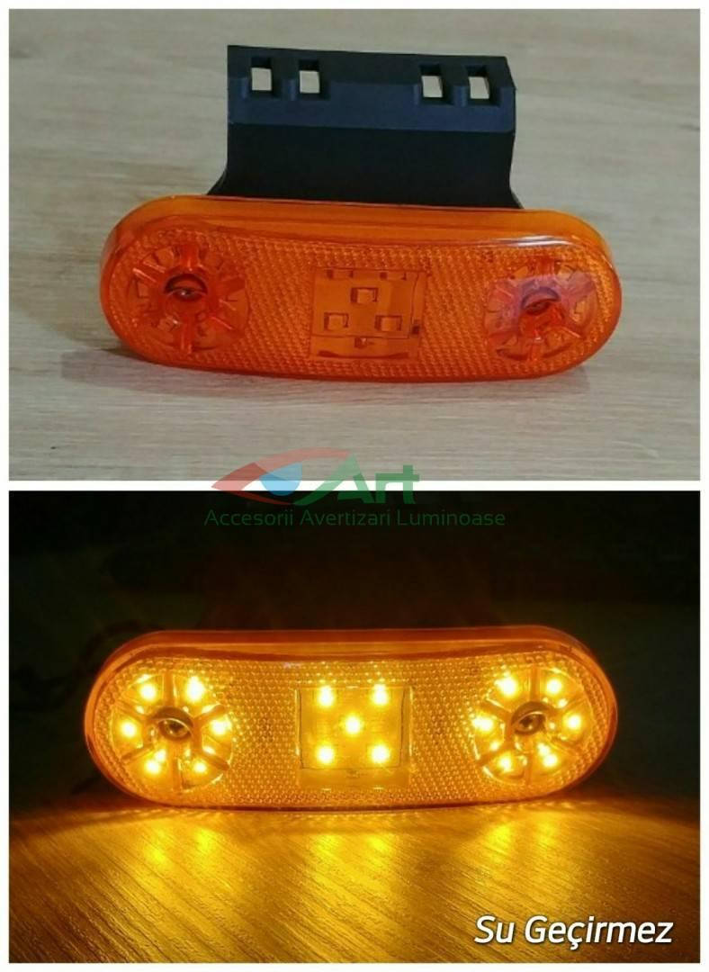 

ФОНАРЬ ГАБАРИТНЫЙ 17 LED, ЖЕЛТЫЙ, С КРЕПЛЕНИЕМ