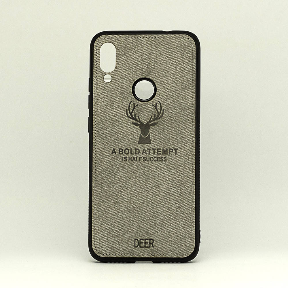 

Чехол Deer для Xiaomi Redmi Note 7 / Note 7 Pro бампер накладка Серый