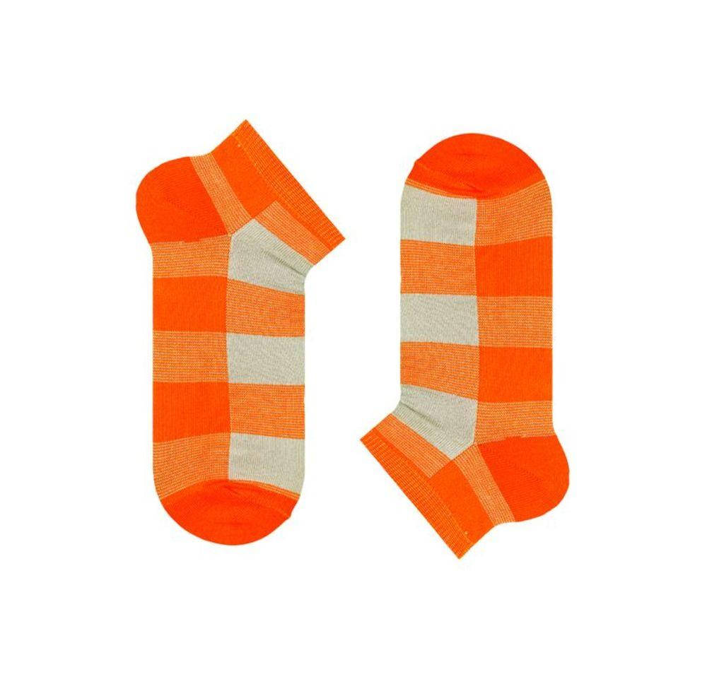 

Оранжевые носки в клетку SOX