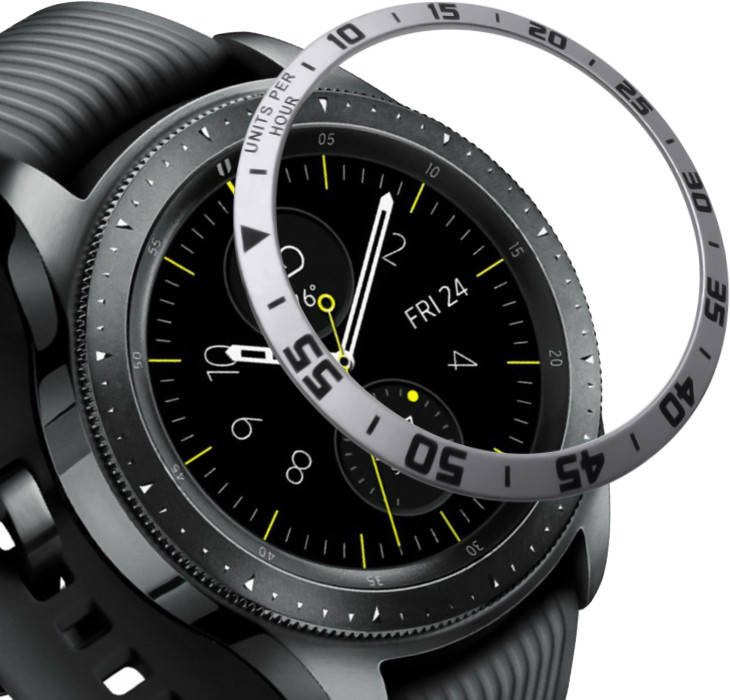 

Безель Tensi для Samsung Galaxy Watch 42mm Time Silver (Самсунг Галакси Вотч)