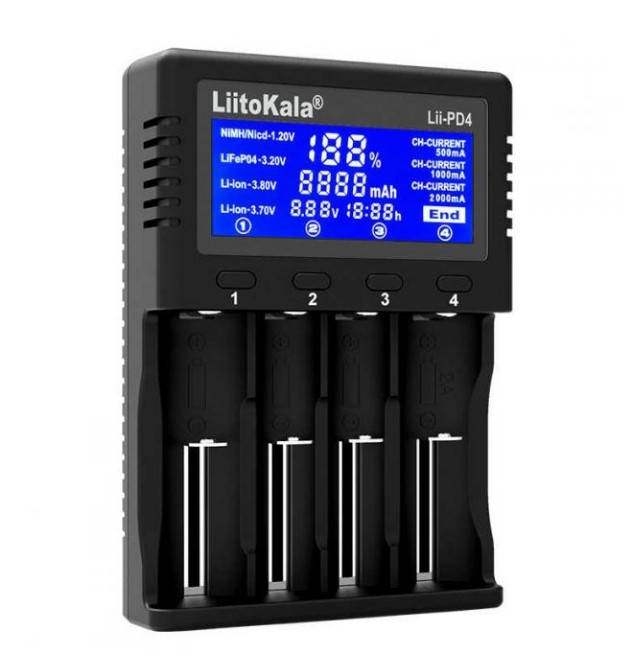 

Умное Зарядное устройство Liitokala Lii PD4