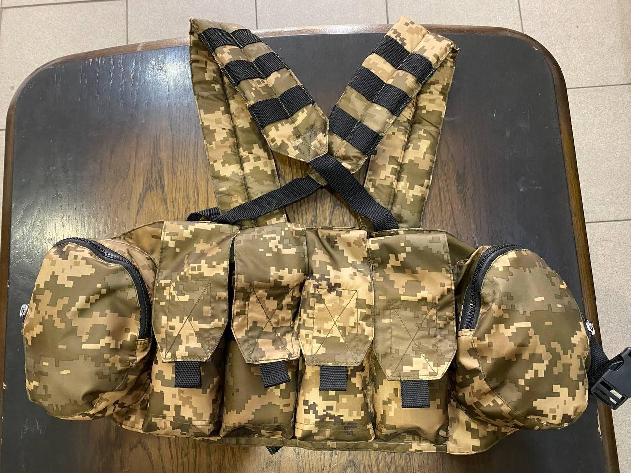 

Тактические разгрузки под магазины АК крепление Молли усиленная липучка