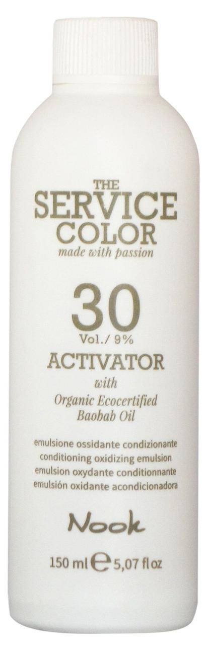 

Окислитель Nook THE SERVICE COLOR к краске для волос 30 VOL 9% 150мл