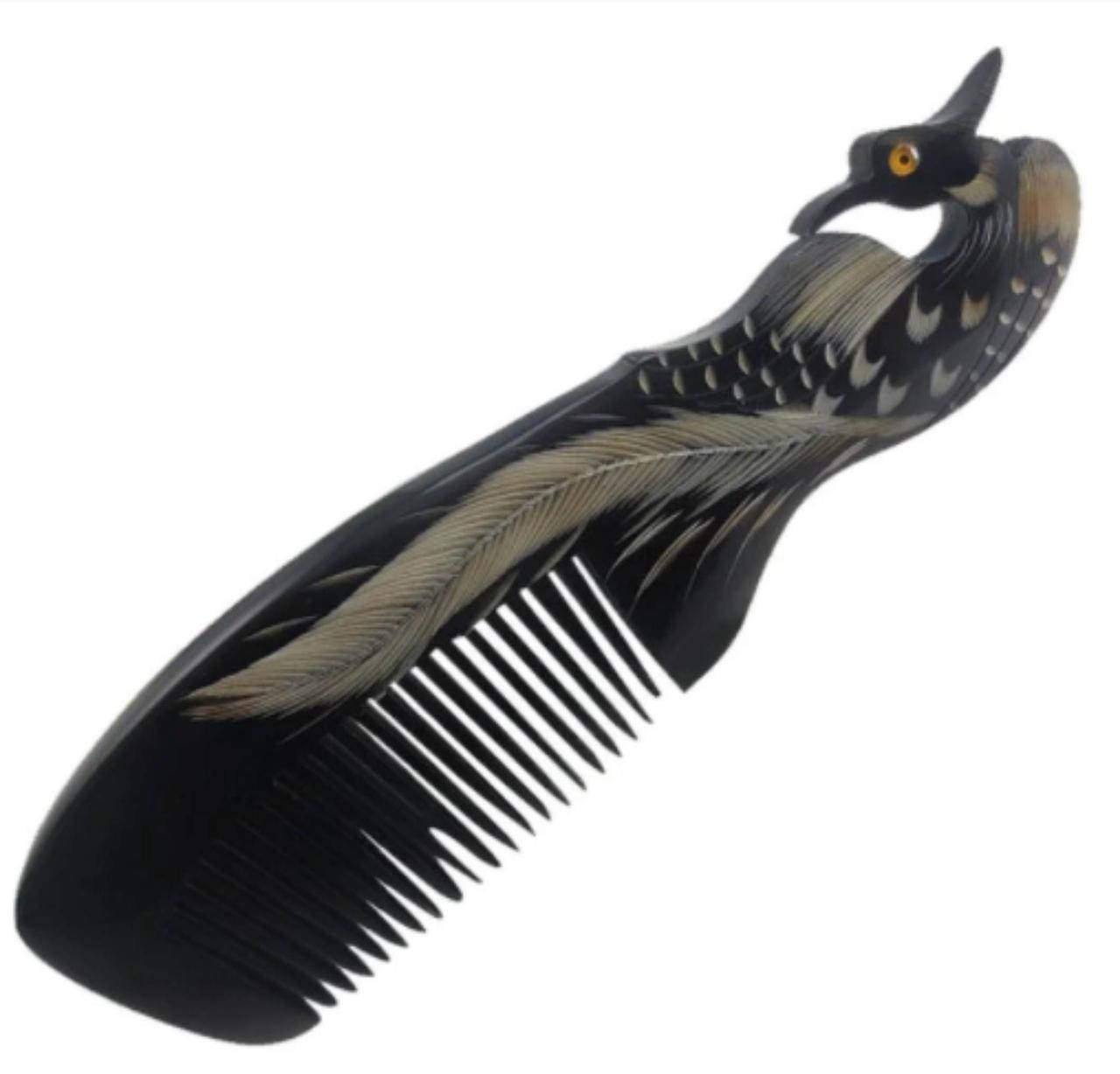 

Расческа натуральная из кости Уточка