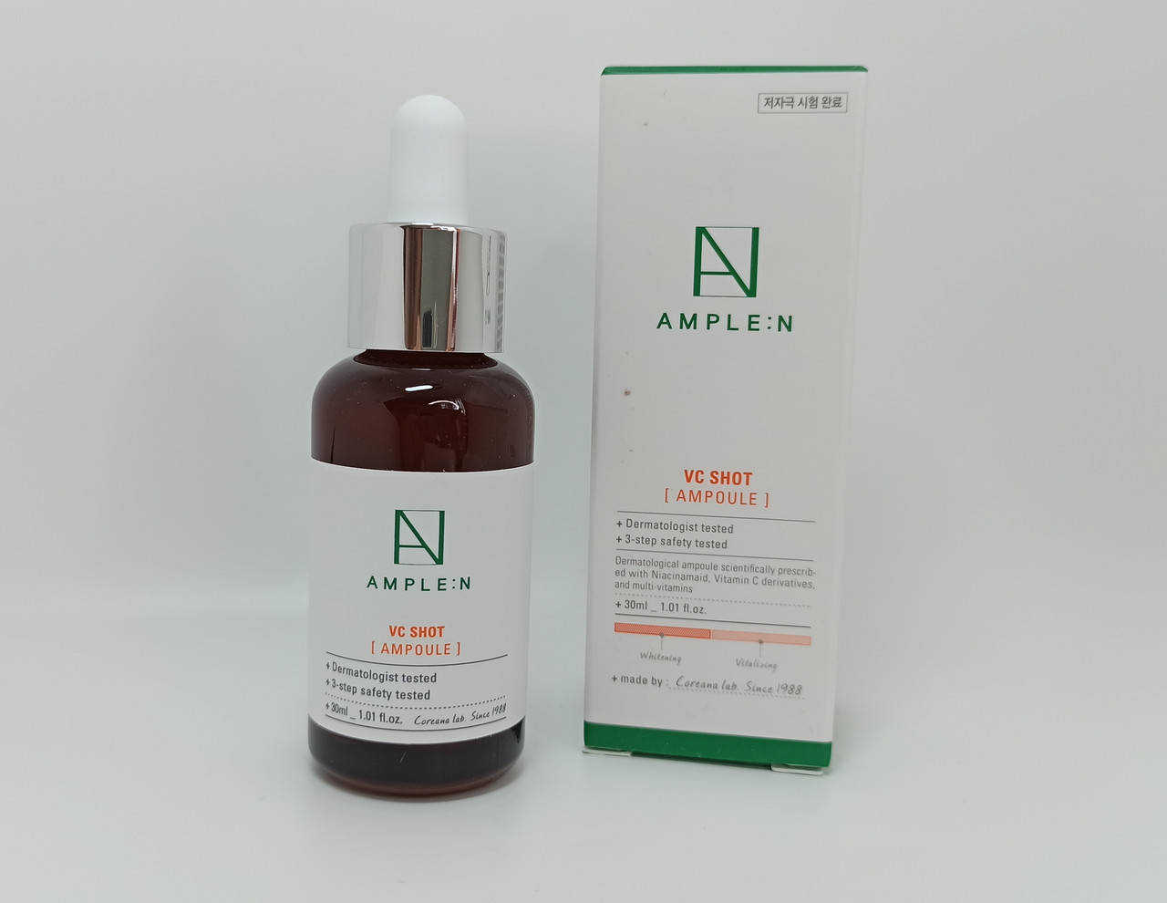

Ample:N VC Shot Ampoule Антиоксидантная сыворотка с витаминами