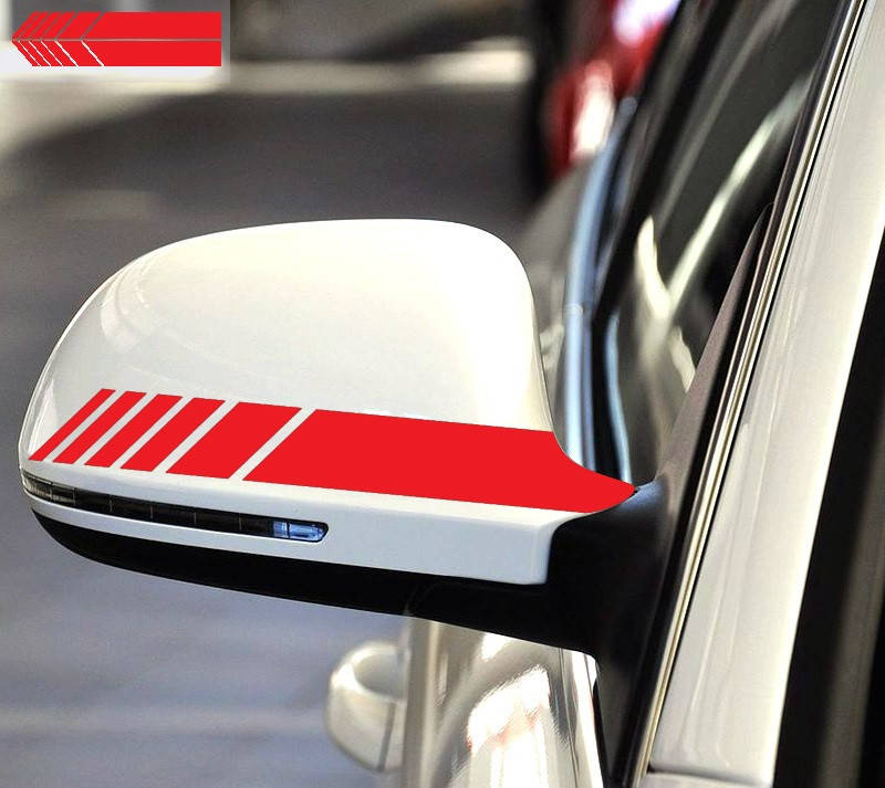 

Наклейка на зеркало авто AIWA красный 02524