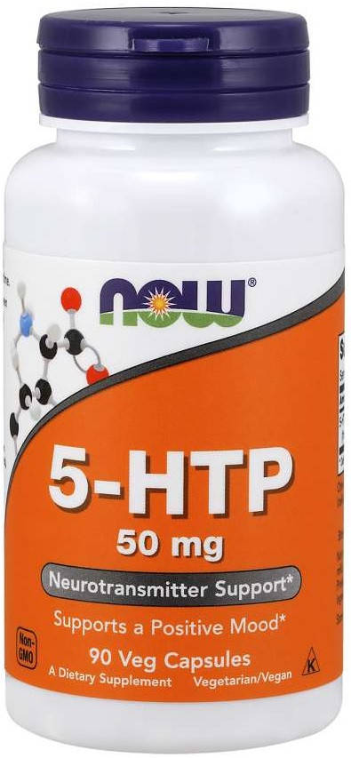 

Релаксант Now Foods - 5-HTP 50 мг (90 капсул)