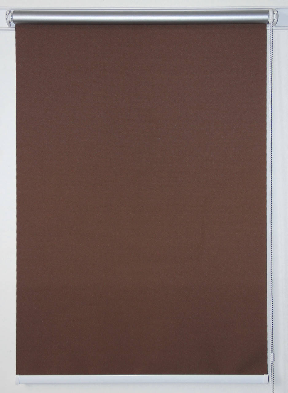 

Рулонная штора 500*1500 Блэкаут Сильвер Коричневый