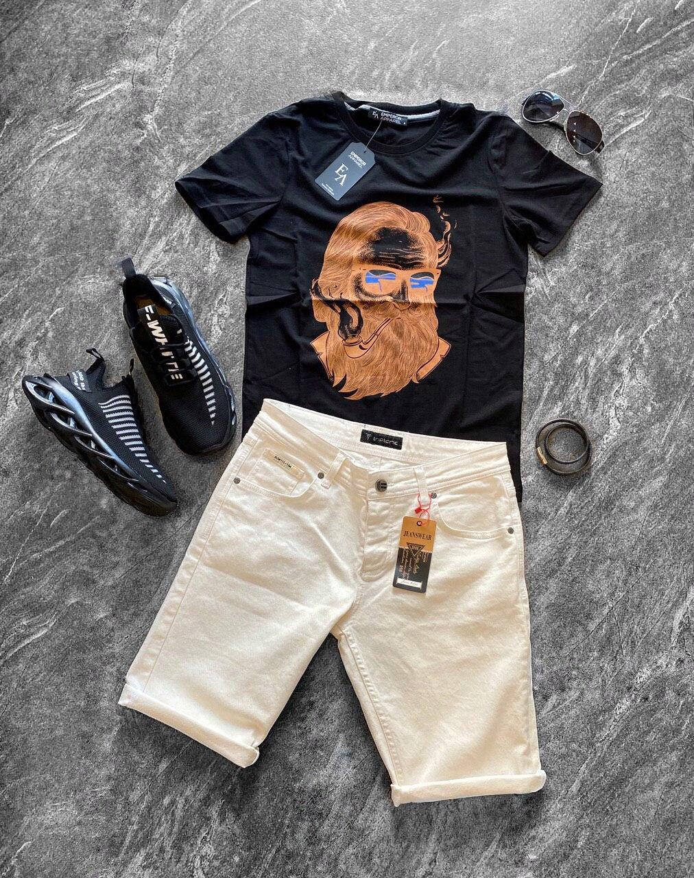 

Комплект мужской летний Футболка + Шорты + Кроссовки