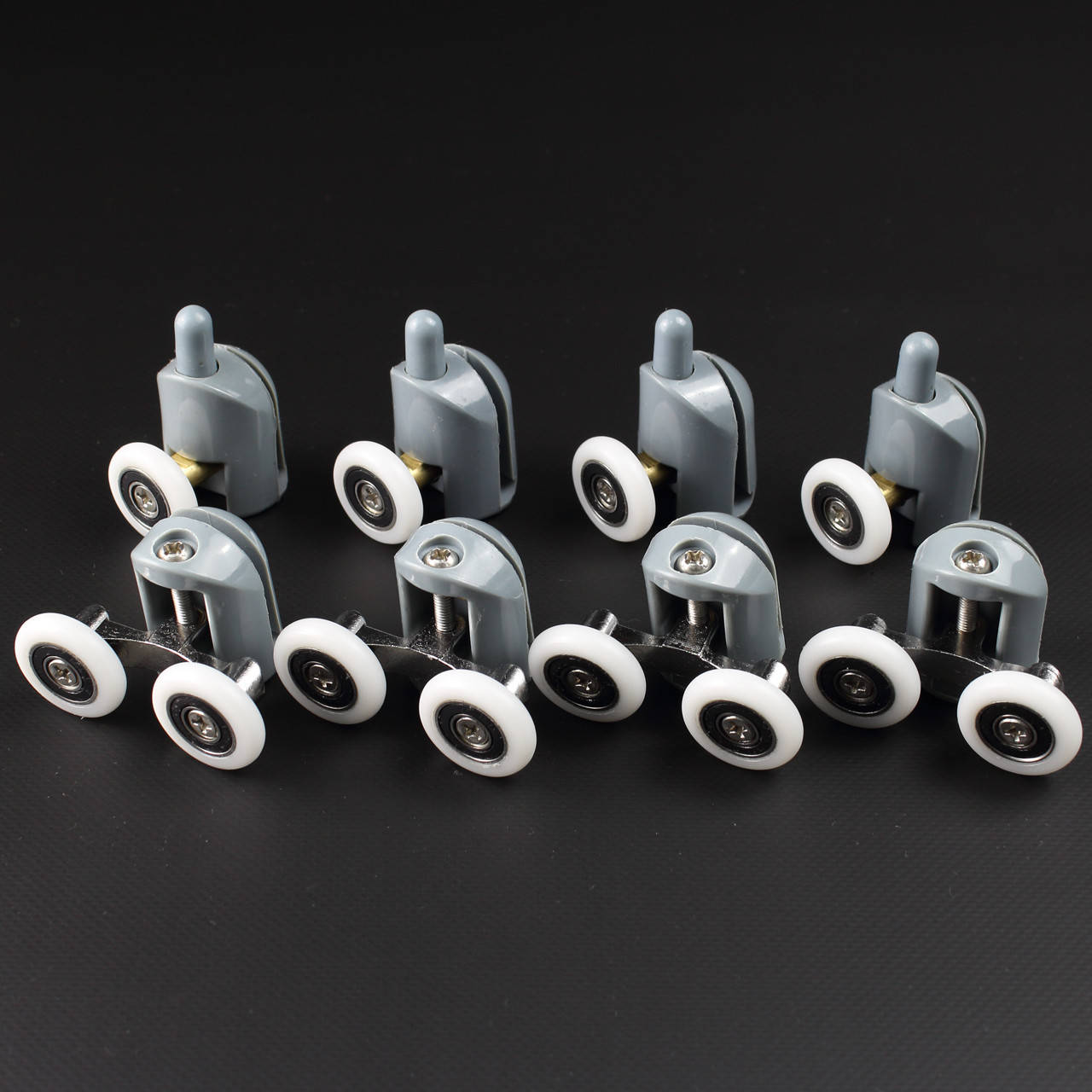 

Ролики B - 43 A+С комплект 8 штук для душевых кабин, гидробоксов.