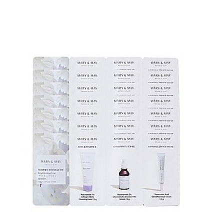 

Набор саше 3-в-1 Mary&May Brightening Line 3 Step Starter Kit