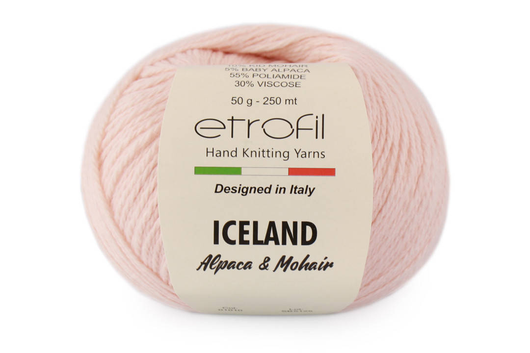 

Etrofil Iceland Kid Mohair, Роза №1010, Розовый