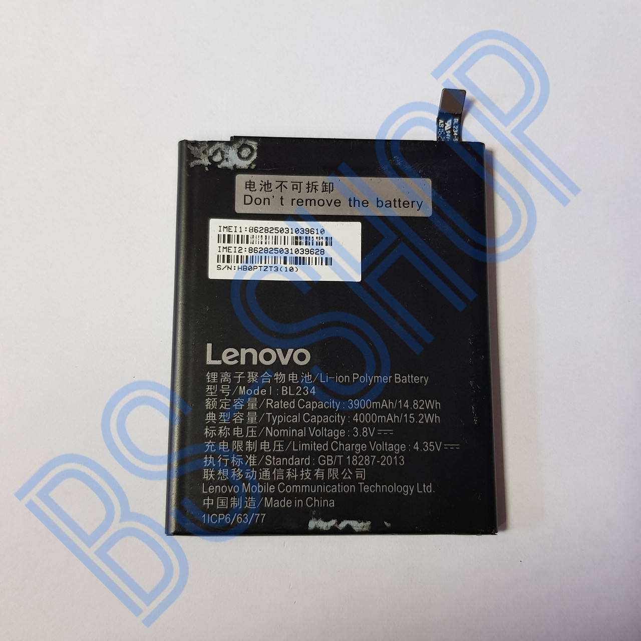 

АКБ Lenovo BL234 (A5000,P70,P90,Vibe P1m) Б/У