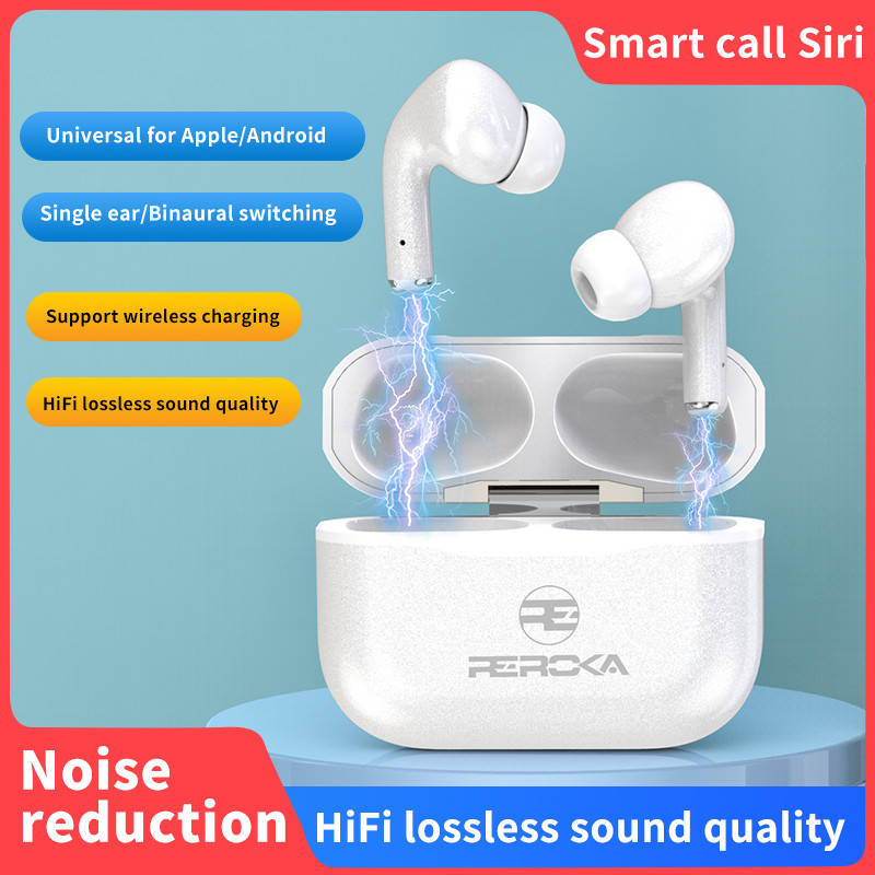 

Беспроводные наушники Reroka AK Flip HD Stereo Bass, Белый