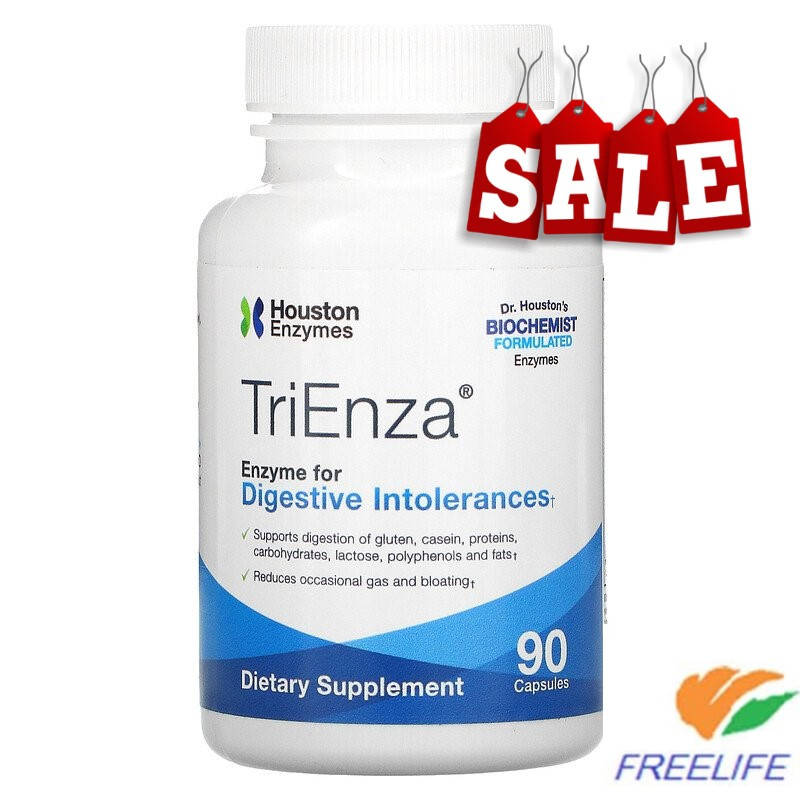 

Houston Enzymes, TriEnza, 90 шт., официальный сайт, HNI-00024