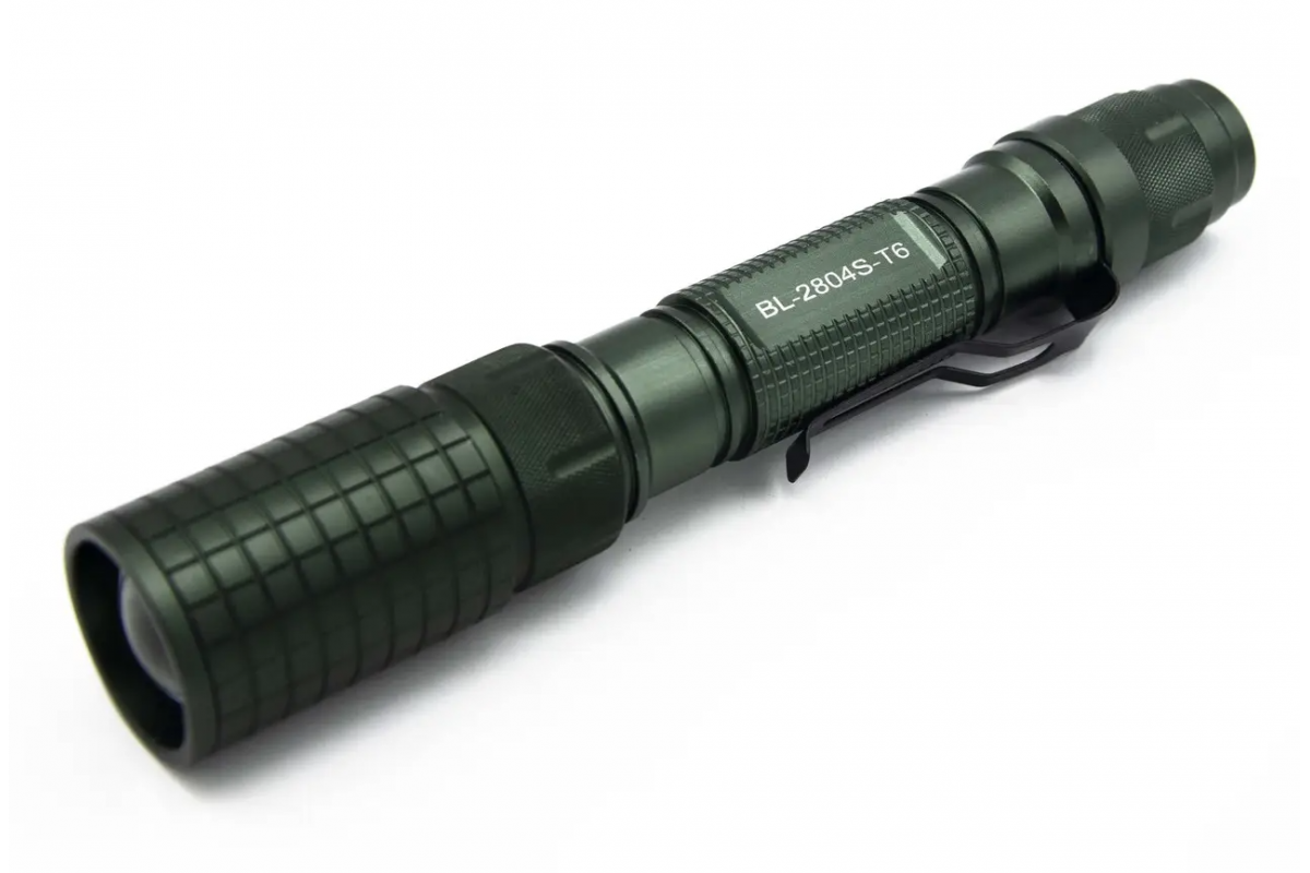 

Мощный ручной фонарик BL-2804-L2 158000W, Черный