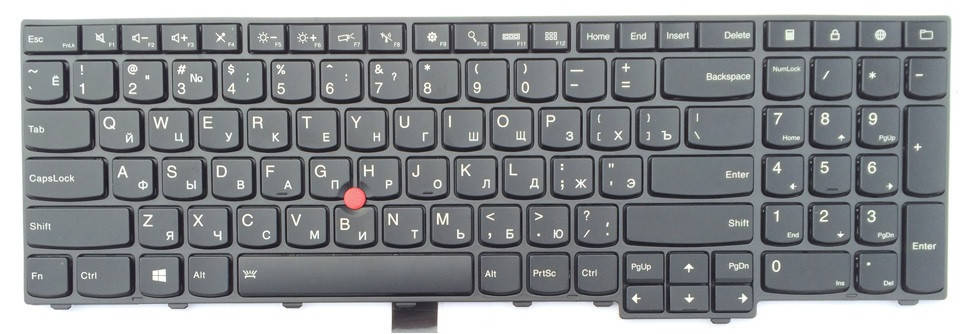 

Клавиатура Lenovo ThinkPad E531 E540 L540 L560, Черный